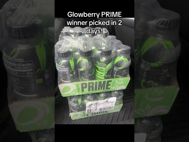 Glowberry PRIME winner! #prime #ksi #loganpaul