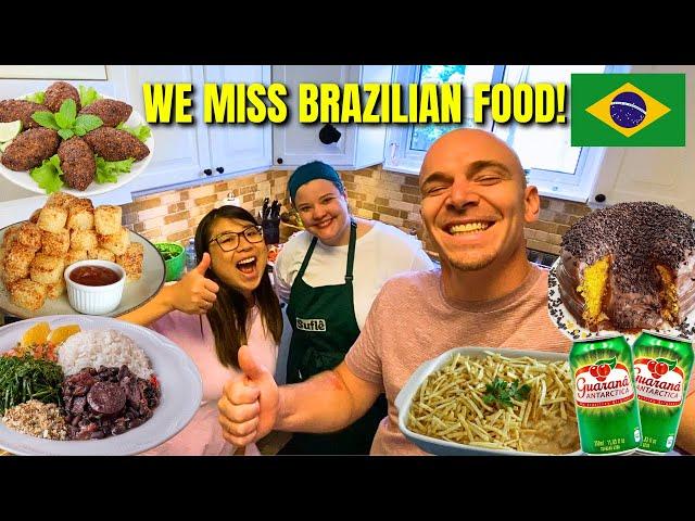 We invited a Brazilian chef to cook a MASSIVE BRAZILIAN FOOD FEAST!