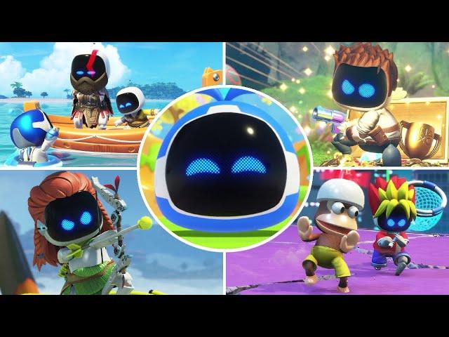 ASTRO BOT - All Unique PlayStation Cameo Levels