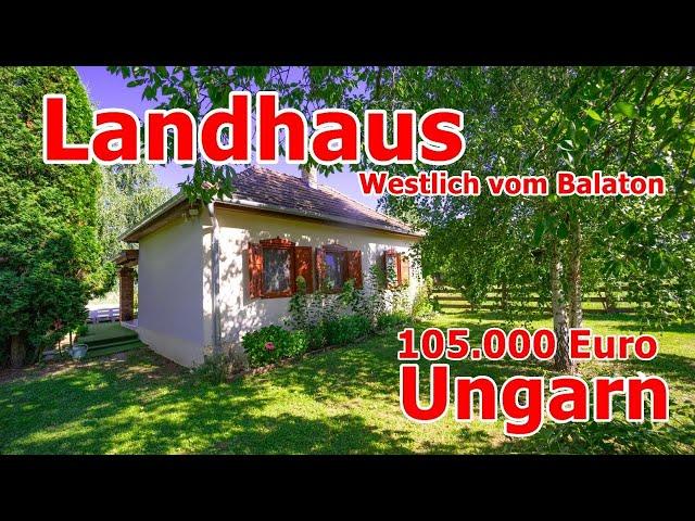 LANDHAUS UNGARN KOMITAT ZALA WESTLICH VOM BALATON