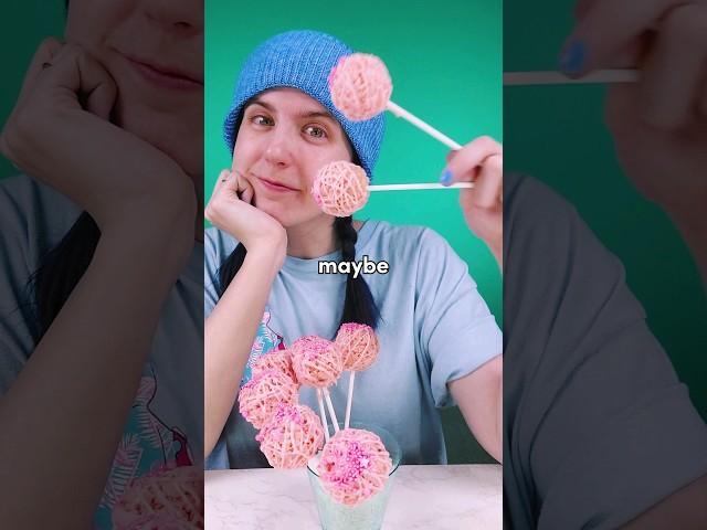 Forget cake pops, Rice Krispie pops are a super easy treat!