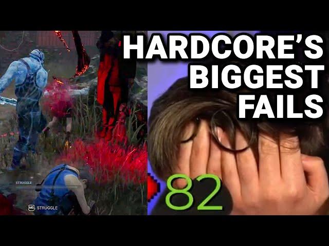 Biggest Fails of Hardcore Survivor | Dead by Daylight