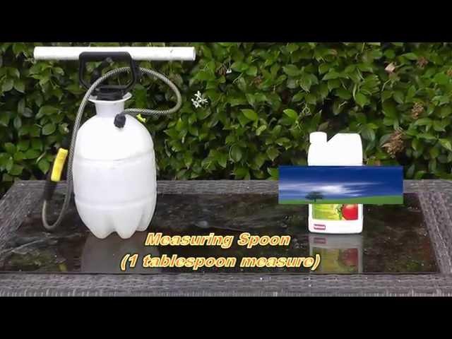 How to use Spinosad in a gallon tank sprayer to control pests