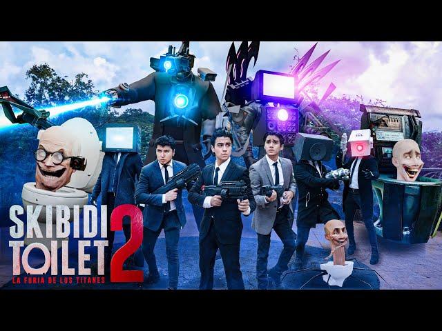 SKIBIDI TOILET 2 LA FURIA DE LOS TITANES | EN LA VIDA REAL|@changovision