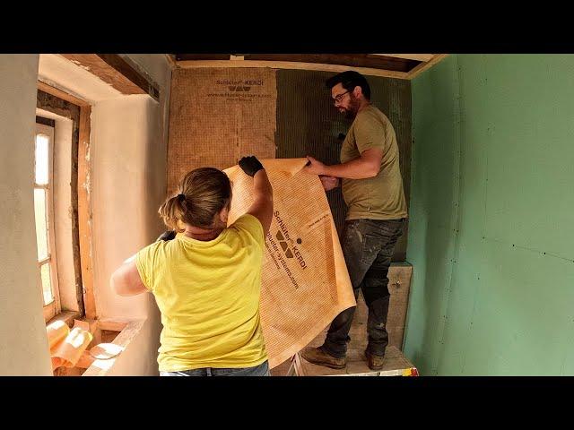 Simple Not Easy - DIY Bathroom Waterproofing with Schluter Kerdi and Deitra