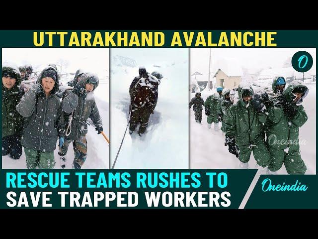 Uttarakhand Avalanche: 41 Missing, 16 Rescued In Chamoli | Rescue Operations Underway