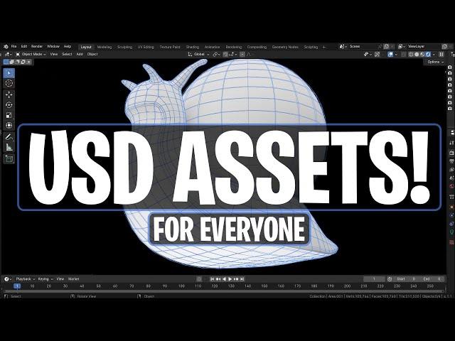 Awesome & Free OpenUSD Asset Library For All!