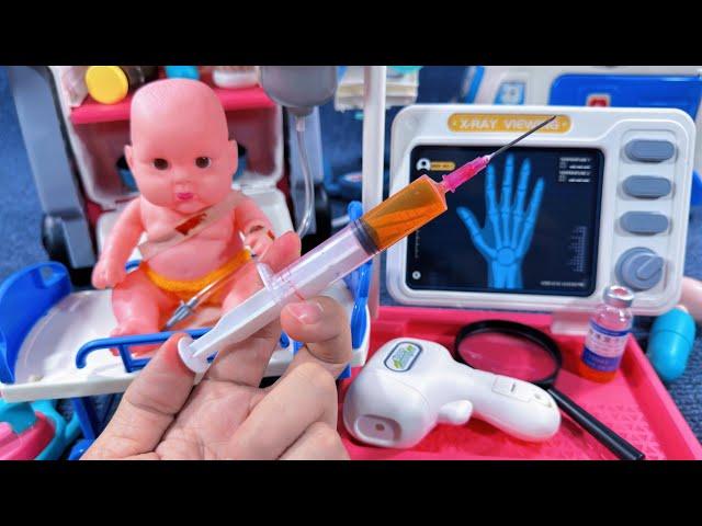 9 Minutes Satisfying with Unboxing Pretend Doctor Playset，CT Detector Toys ASMR | Review Toys