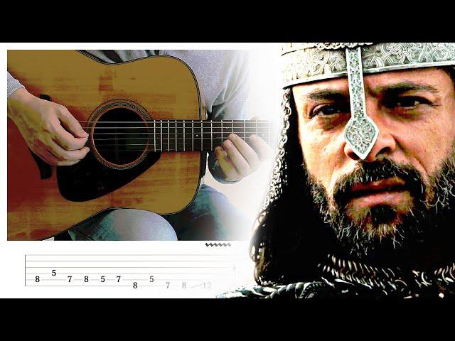 Kingdom of Heaven [Ancient Arabic Music] Guitar Lesson w/ Tabs!