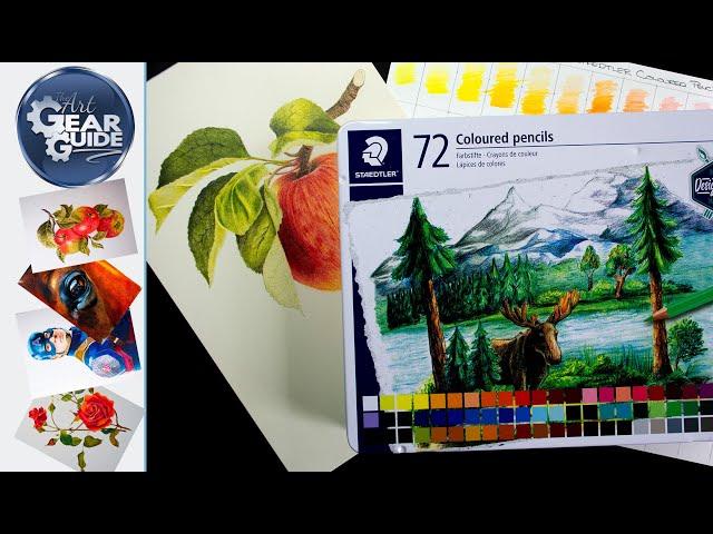 Review of Staedtler Coloured Pencils 72 Set Design Journey Range