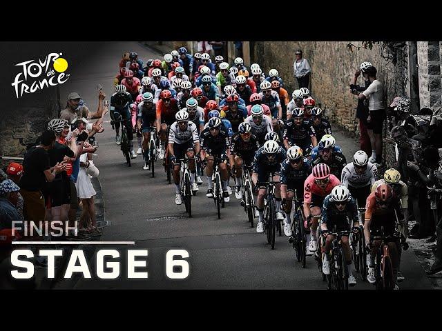 Highlights: 2024 Tour de France, Stage 6 finish | Cycling on NBC Sports