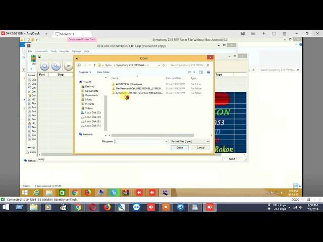 How To Symphony Z15 Frp Lock Remove Without Box Only 5MB File