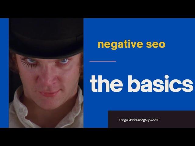 Negative SEO 101 - Techniques