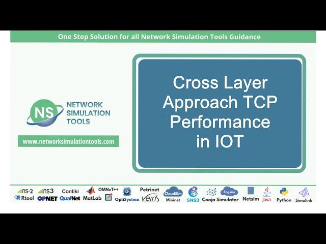 Cross Layer Approach TCP Performance in IOT | Cross Layer Approach TCP Performance in IOT Tutorials