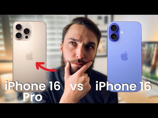 iPhone 16 Pro vs iPhone 16 - Which should you buy?