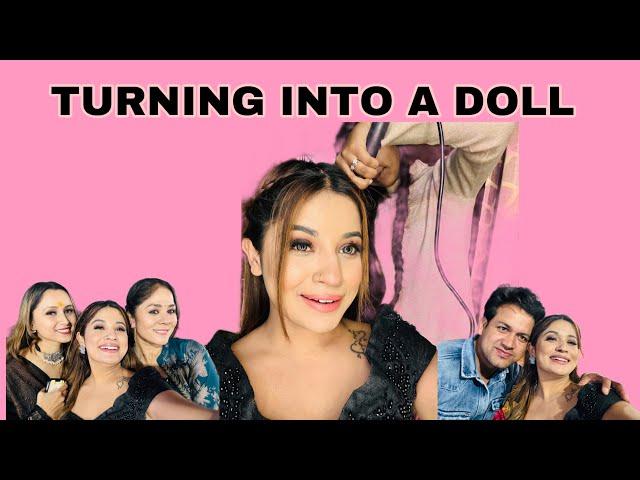 Did my Own Makeup for a Wedding | GRWM | Natasha Shah