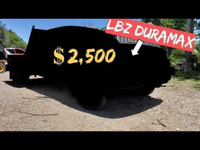 $2,500 LBZ 6.6L DURAMAX! ANOTHER  Project Truck!