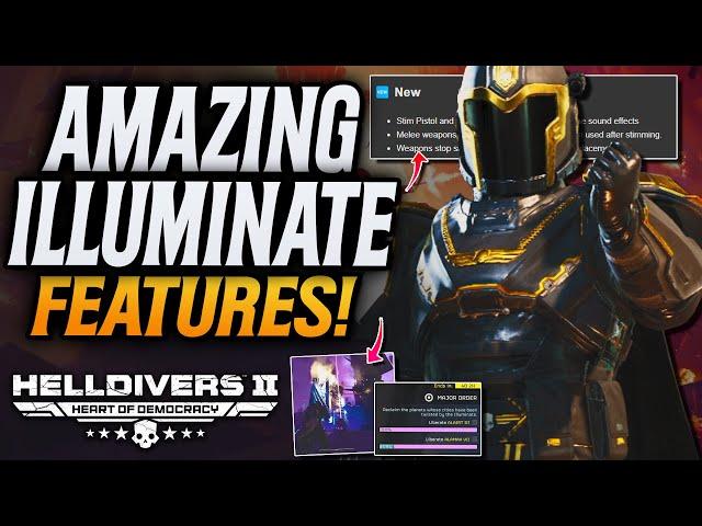Helldivers 2 New Illuminate Features! Huge Patch Confirmed!