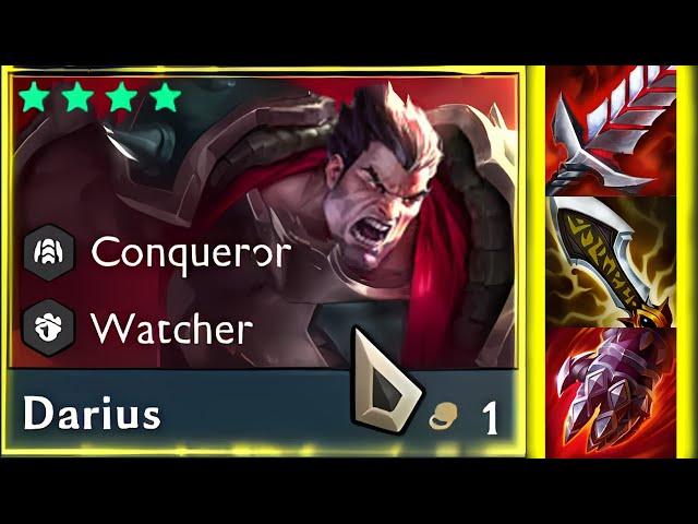 " Solo Carry Darius ⭐⭐⭐⭐ " | Perfect Carry Build Darius 4 Star | TFT SET 13