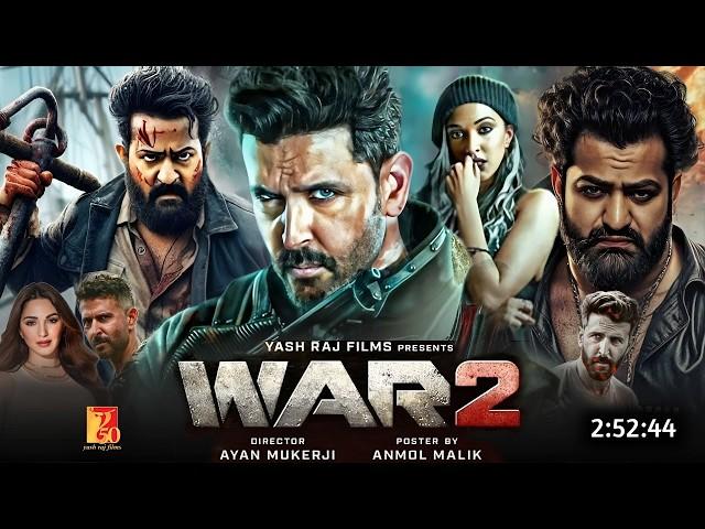 War 2 Full Movie 2024 | Hrithik Roshan, Tiger Shroff, Jr NTR, Kiara Advani | New Hindi Movie 2024