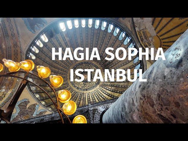 FAMOUS HAGIA SOPHIA ISTANBUL - WITH ORIGINAL BYZANTINE CHURCH MUSIC - AMAZING