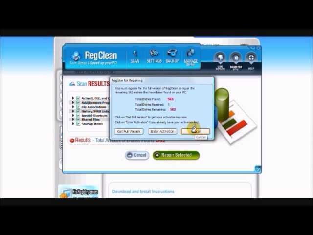 How To Get & Use RegClean - RegClean Review