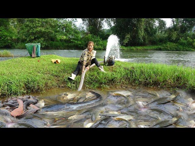 Top 10 fishing videos! Amazing Experience Fishing With The Best Pump. # fishing