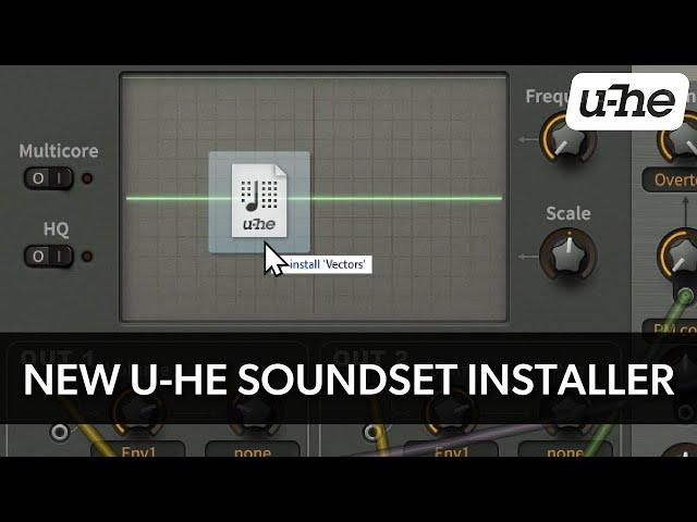 New u-he Soundset Installer