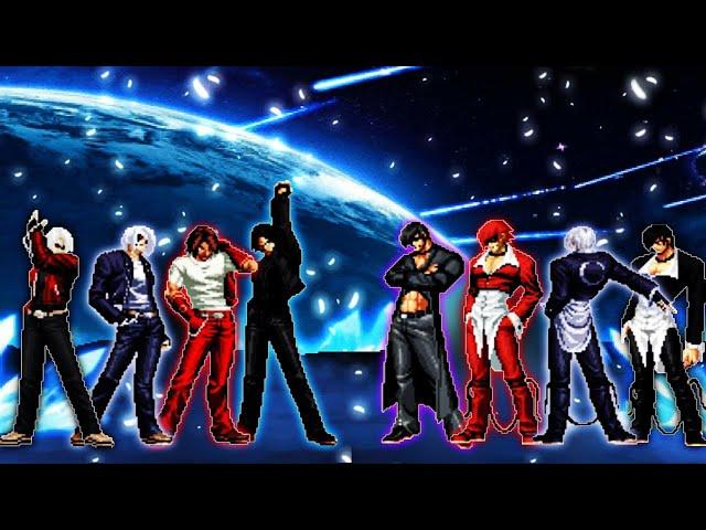 Nightmare Kyo Team VS Evil Iori Team [KOF MUGEN]