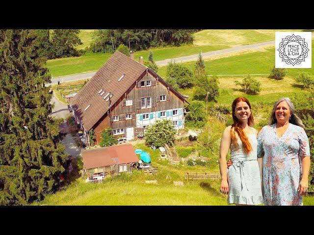 Mother and daughter renovate an ancient farmhouse with a self-catering garden