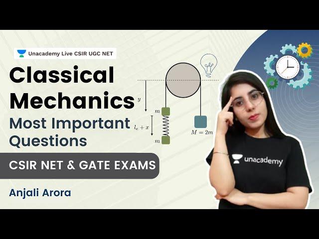 Most Expected Questions of Classical Mechanics | CSIR NET and GATE Exams | Anjali Arora