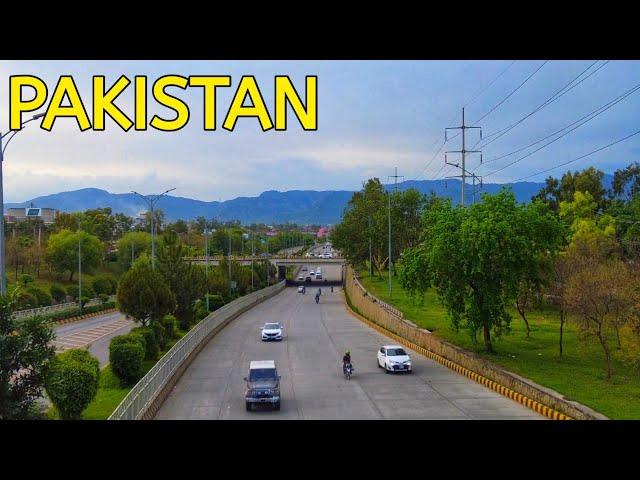 ISLAMABAD GREEN CITY WALKING TOUR - 4K 2024