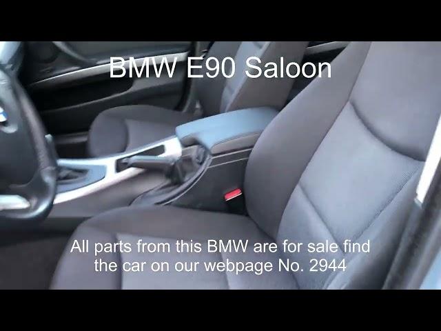 BMW E90 Saloon 320I N46 2005 model 2.0L 150HK