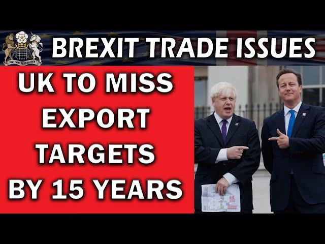 Export Targets Missed by 15 Years