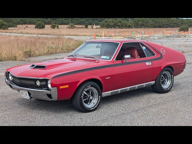 Rare 1970 AMC AMX For Sale~401/425hp~4 Speed~PS~PDB~A/C~4,116 Produced~Just Fantastic 