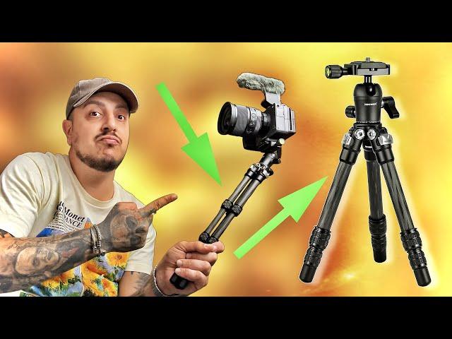 Best Vlogging Travel Tripod EVER? Carbon Fiber