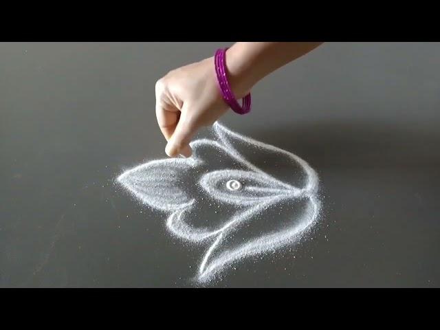 7 Days 7 Mini Rangoli Designs || rangoli || rangoli kolam || muggulu || freehand rangoli