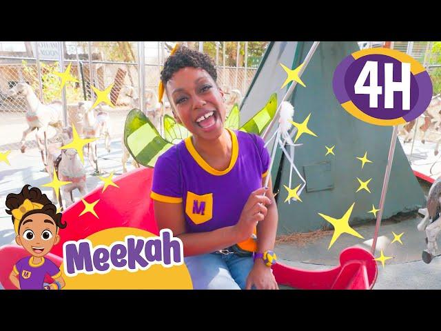 Meekah The Fairy!! | 4 HOURS OF MEEKAH! | Educational Videos for Kids