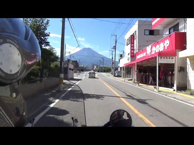 In the front of Mt.Fuji