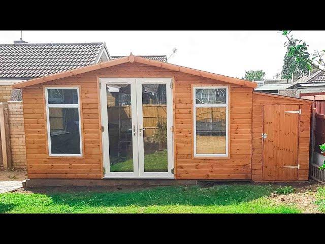 Building a Summerhouse Shed From Scratch (Fast Version) | The Carpenter's Daughter