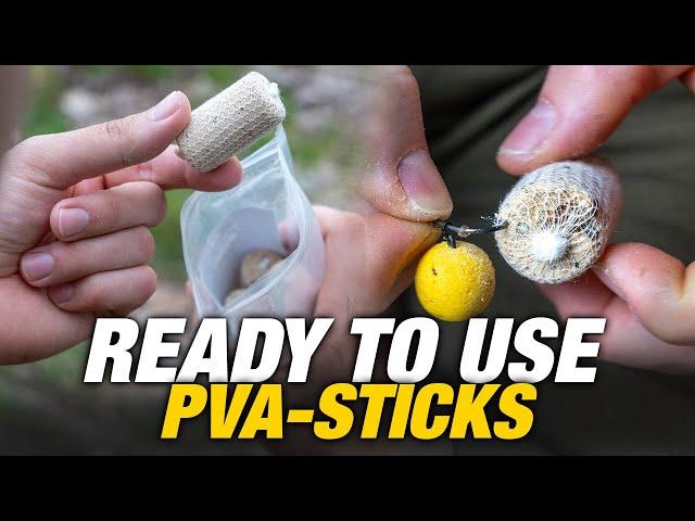 PVA-Sticks zum Karpfenangeln  | Ready to Use | Höchste Attraktion am Hakenköder ️ | P.R. Baits