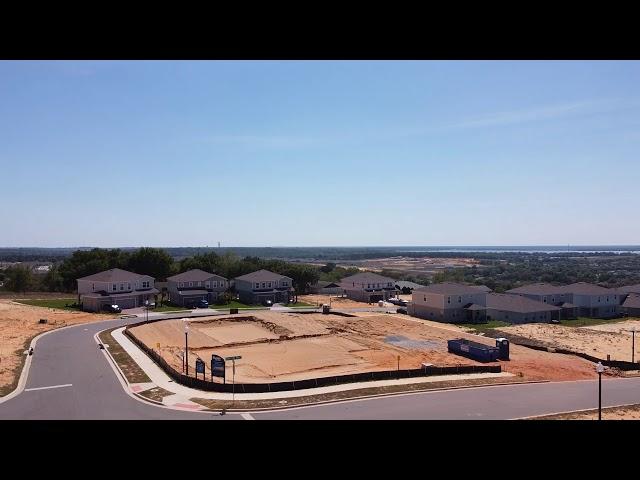 Aerial Drone Views New homes Minneola Florida