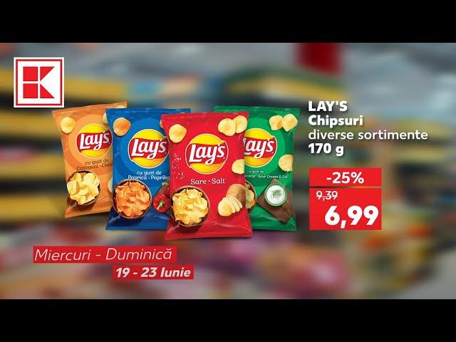 Oferta Kaufland din 19-23 iunie: baghetă, pulpe de pui și chipsuri