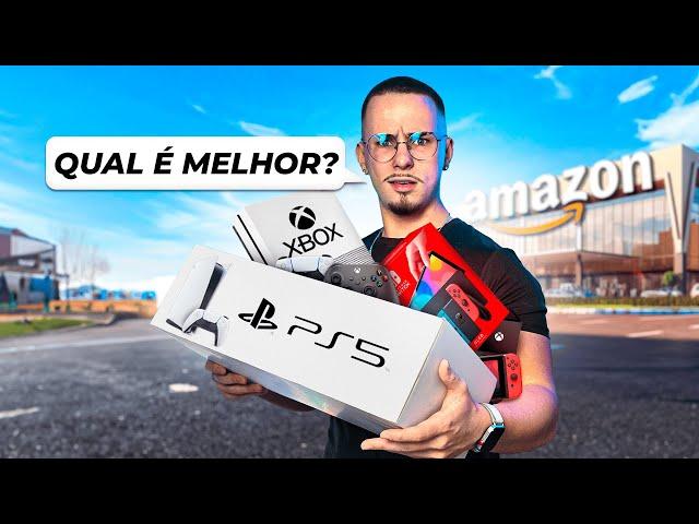 Qual o MELHOR VIDEO GAME (CONSOLE) para COMPRAR NO NATAL? - (PS5/XBOX/NITENDO...)