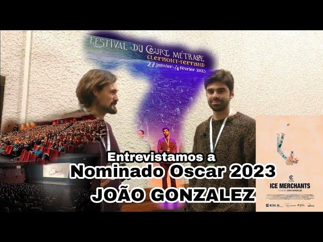 Entrevistamos a JOÃO GONZALEZ, por ICE MERCHANTS nominada a los Oscar 2023.En CLERMONT FERRAND 2023