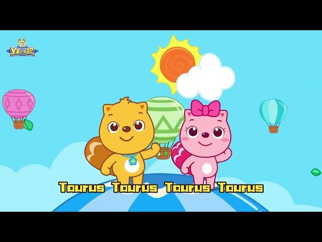 ️ 可爱的小金牛 | 金牛座 Taurus | 貝瓦兒歌 | Beva Kids Song | 貝瓦兒歌流行篇