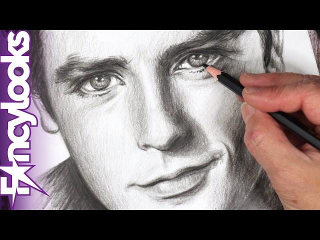 Cómo dibujo a lápiz un retrato realista de hombre