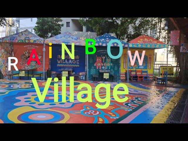 LAKAD LAKAD PAPUNTANG RAINBOW VILLAGE TAICHUNG TAIWAN