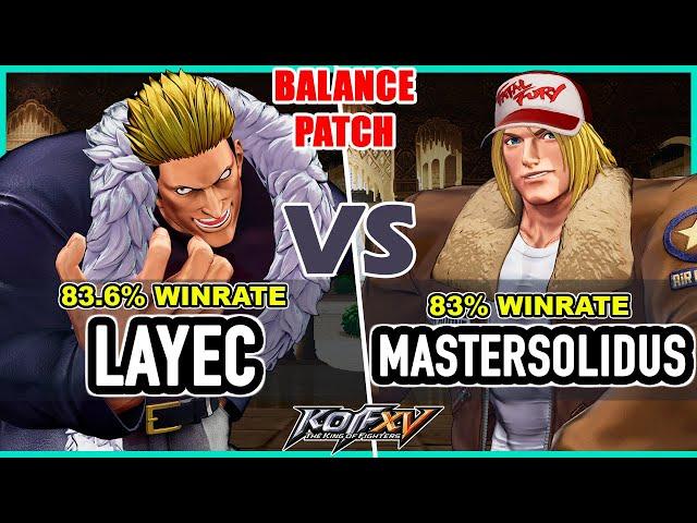 KOF XV  Layec (Ryo/Yamazaki/O.Chris) vs Mastersolidus (Terry/Rock/Geese)