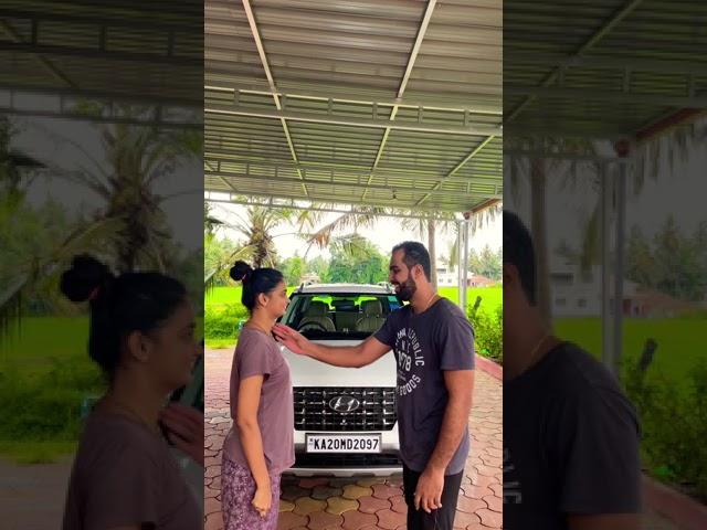 Self defense class by wife  Wait till the end  #shorts #couplefunvideo
